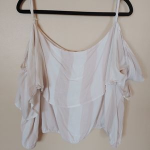 Rue 21 cold shoulder crop top